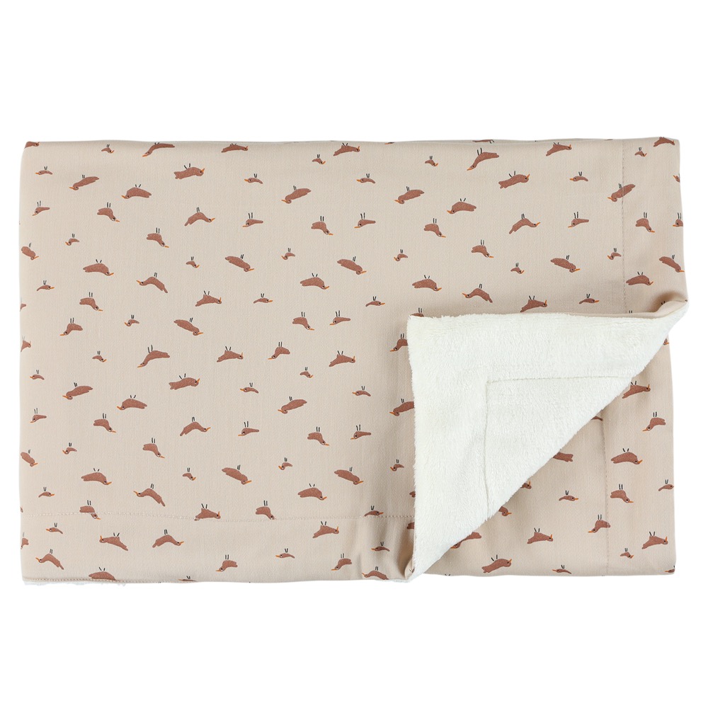 Fleece deken | 75x100cm - Babbling Birds